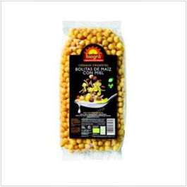 Bio Bolitas de Maiz con Miel 250Gr Ecológico para Desayuno y Merienda