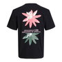 Camiseta de Manga Corta Infantil Jack & Jones Jortampa Back Tee Ss Negro