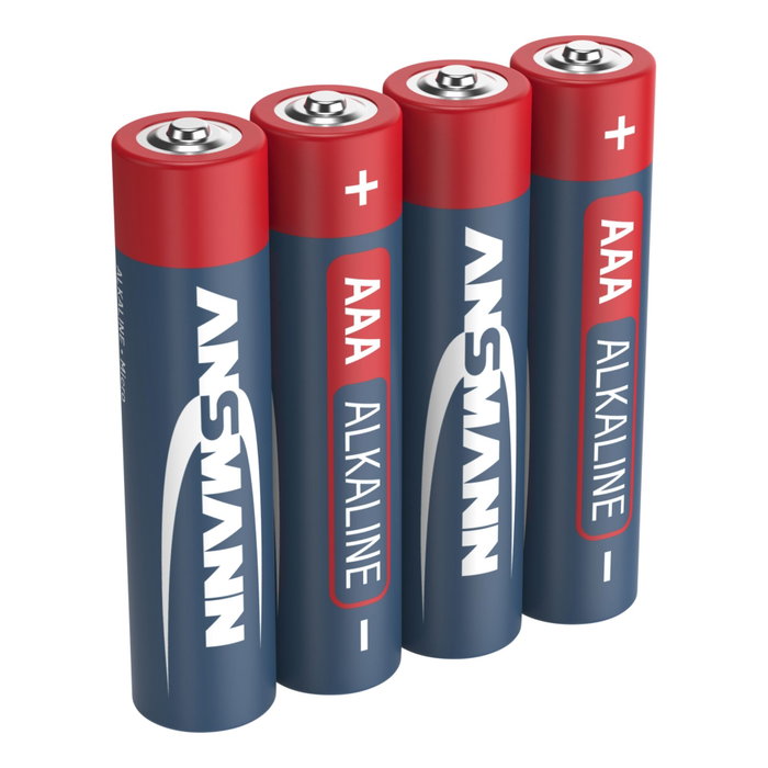 Ansmann 1x4 Alkaline Micro AAA LR 03 red-line