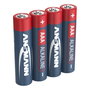 Ansmann 1x4 Alkaline Micro AAA LR 03 red-line
