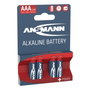 Ansmann 1x4 Alkaline Micro AAA LR 03 red-line