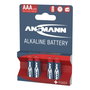 Ansmann 1x4 Alkaline Micro AAA LR 03 red-line