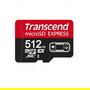 Transcend USD710S Tarjeta microSDXC 512GB, Clase 3 (U3), V30, A1, Velocidad Lectura 900MB/s, Escritura 780MB/s, 3D NAND