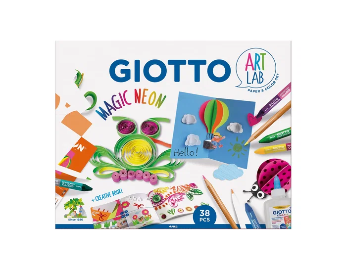 GIOTTO Art Lab Magic Neon Set Creativo