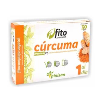 Pinisan Fito Premium Cúrcuma 30 cápsulas de 750mg