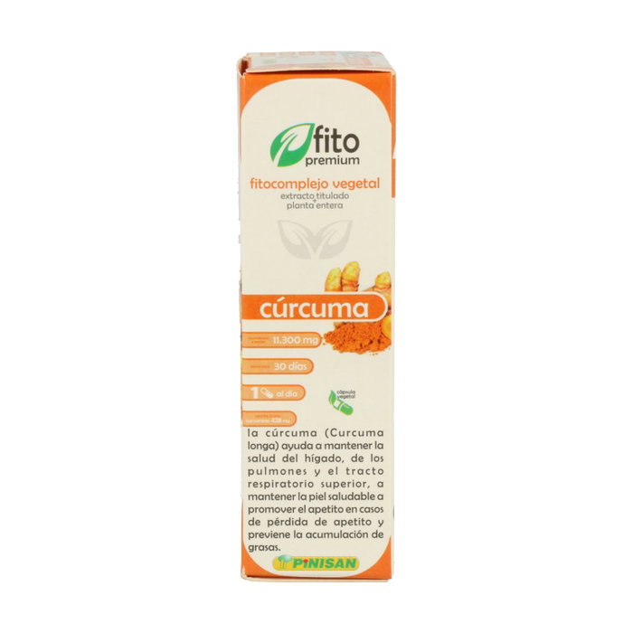 Pinisan Fito Premium Cúrcuma 30 cápsulas 750 mg