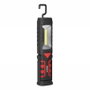 ORNO Linterna LED COB 3W + 1W con gancho, 2800mAh y función powerbank