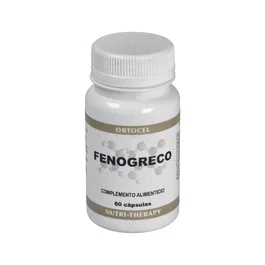 Ortocel Nutri-Therapy Fenogreco 500Mg. 60Cap. Complemento alimenticio