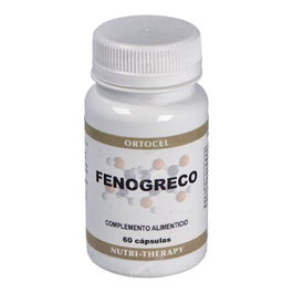 Ortocel Nutri-Therapy Fenogreco 500Mg. 60Cap. Complemento alimenticio