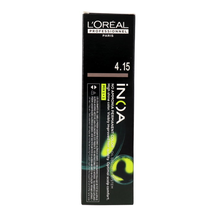 L'Oréal Professionnel Paris INOA 4.15 Castaño Ceniza Caoba L'Oréal Professionnel Paris INOA 4.15 Castaño Ceniza Caoba