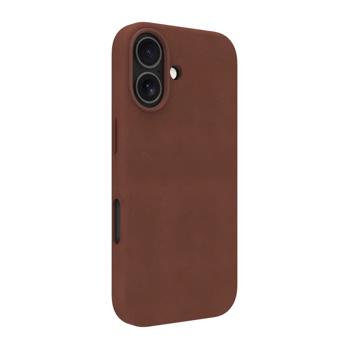 Dbramante1928 Roskilde MS Funda de Cuero Bronceado Compatible con MagSafe para iPhone 17 - Resistente a Rayones