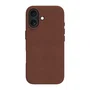 Dbramante1928 Roskilde MS Funda de Cuero Bronceado Compatible con MagSafe para iPhone 17 - Resistente a Rayones