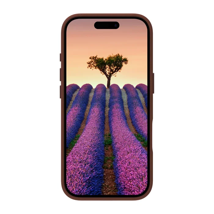 Dbramante1928 Roskilde MS Funda de Cuero Bronceado Compatible con MagSafe para iPhone 17 - Resistente a Rayones