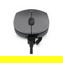 Lenovo Go Ratón Inalámbrico Ambidiestro Multi Dispositivo, RF Wireless + Bluetooth 5.0, 2400 DPI, Puerto USB-C, Recargable, Gris