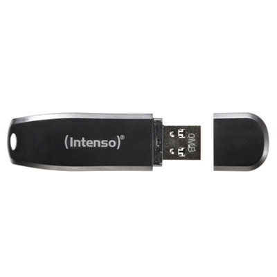 Intenso Pendrive 16 GB Speed Line USB 3.0 (3.1 Gen 1) Negro Intenso Pendrive 16 GB Speed Line USB 3.0 (3.1 Gen 1) Negro