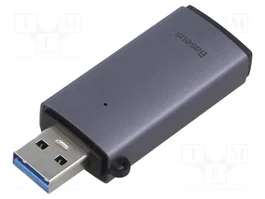 BASEUS Lector de tarjetas de memoria USB 3.0 Gris