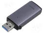 BASEUS Lector de tarjetas de memoria USB 3.0 Gris