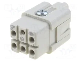 ILME CQF 05 Conector HDC Hembra de Plantilla de Contacto