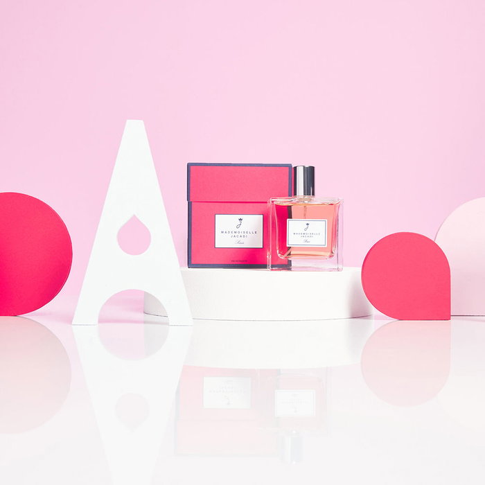 Jacadi Mademoiselle Eau de Toilette 50 ml, Fresca y Dulce, Grosella Negra, Frambuesa, Clementina, Melocotón, Vainilla