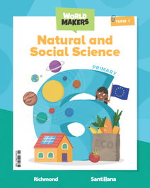 SANTILLANA, NATURAL & SOCIAL SCIENCE 6ºPRIMART WORLD MAKERS 2023