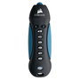 Corsair Padlock 3 Secure 64GB USB 3.2 Gen 1 - Llave USB con PIN y contraseña, color Negro/Azul, STICK 64GB