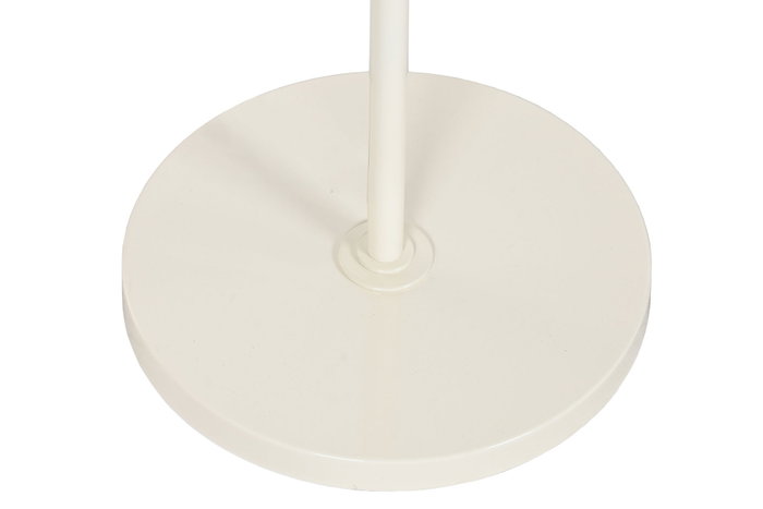 DKD Home Decor Lámpara de Pie de Metal Blanco 38x38x155 cm DKD Home Decor Lámpara de Pie de Metal Blanco 38x38x155 cm