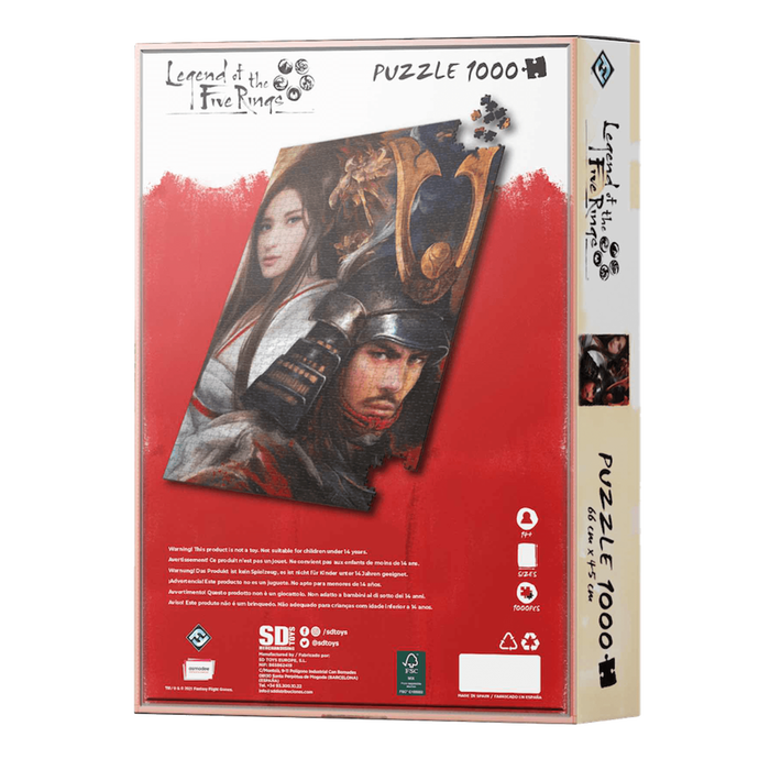 Puzle 1000 pcs. Leyenda de los 5 Anillos