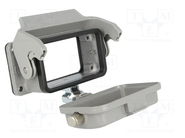 HARTING Carcasa para conectores HDC Han tamaño 10B con pestillo HARTING Carcasa para conectores HDC Han tamaño 10B con pestillo