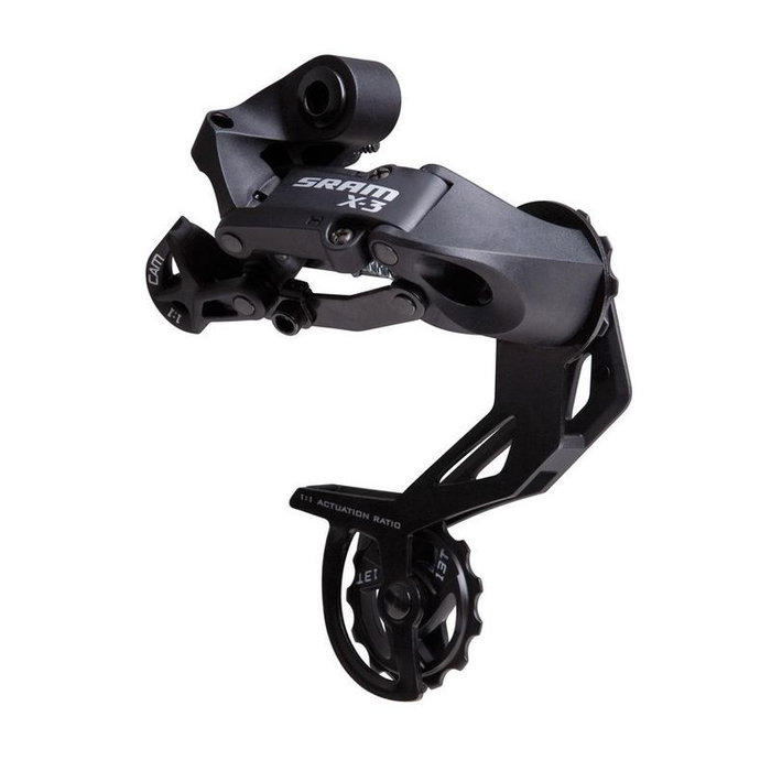 Sram X3 Cambio Trasero MTB 7/8 Velocidades Aluminio Sram X3 Cambio Trasero MTB 7/8 Velocidades Aluminio