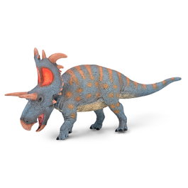 Collecta Lokiceratops L- 80053 - Figura de Dinosaurio con Cuernos - 6,7 m - Edad +3 años
