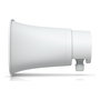Ubiquiti Networks UP-AI-Horn-Speaker-W Altavoz de Cuerno IP66 de 1 vía 120dB Exterior Blanco Alimentación PoE