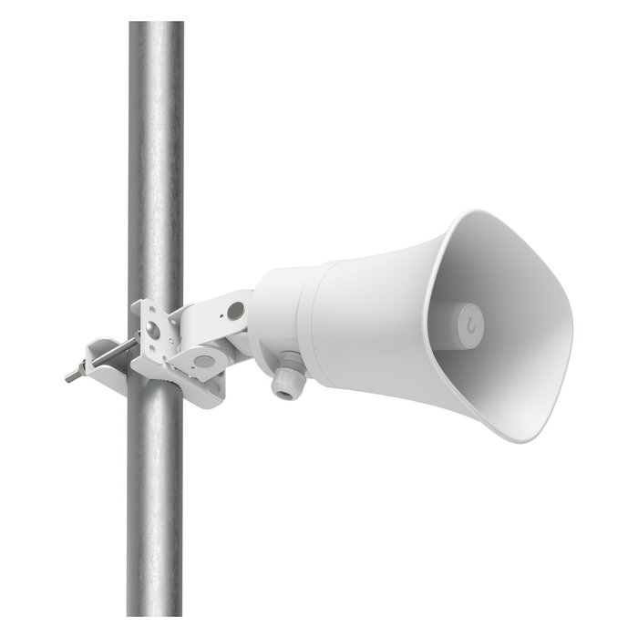Ubiquiti Networks UP-AI-Horn-Speaker-W Altavoz de Cuerno IP66 de 1 vía 120dB Exterior Blanco Alimentación PoE