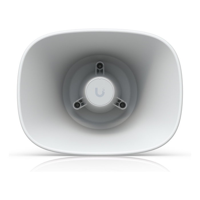 Ubiquiti Networks UP-AI-Horn-Speaker-W Altavoz de Cuerno IP66 de 1 vía 120dB Exterior Blanco Alimentación PoE