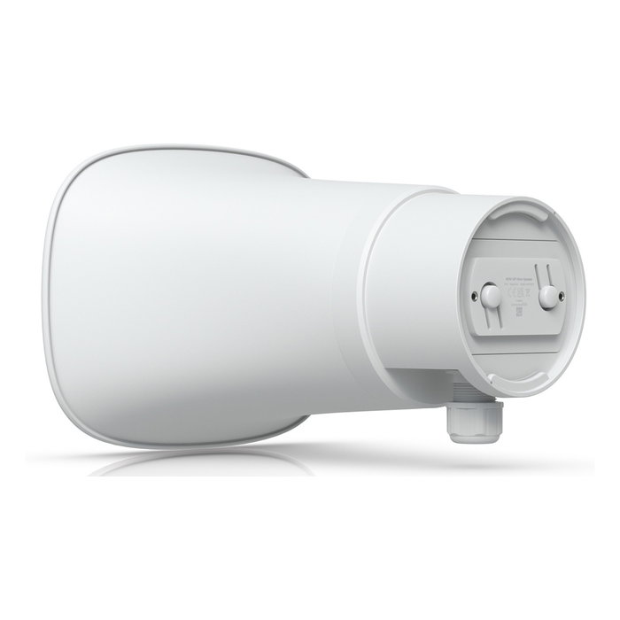 Ubiquiti Networks UP-AI-Horn-Speaker-W Altavoz de Cuerno IP66 de 1 vía 120dB Exterior Blanco Alimentación PoE