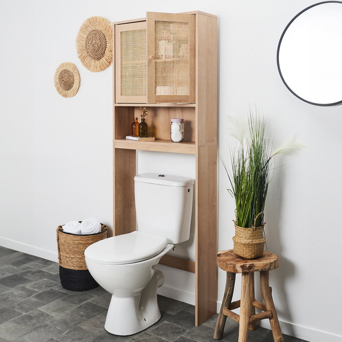 Home Deco Factory Mueble WC Bali 60x20 H.166 cm Home Deco Factory Mueble WC Bali 60x20 H.166 cm