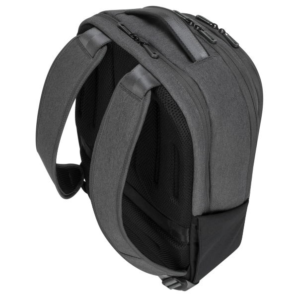 Targus Hero Backpack Ecosmart Mochila para portátil 15.6" Gris Material ECO 300 Cremallera