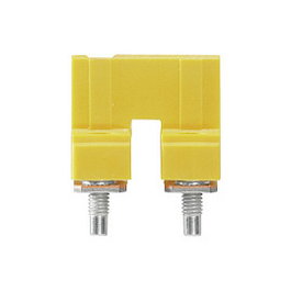 Weidmüller WQV 16N/2 Conexión transversal para terminales, Amarillo