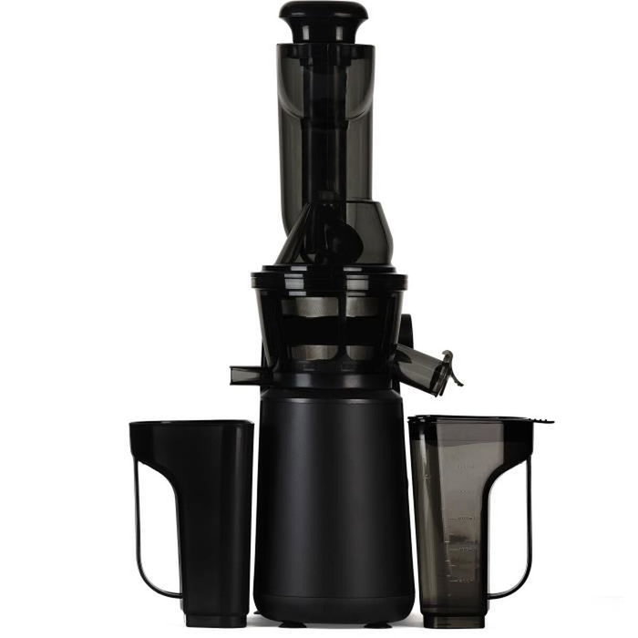 Hkoenig Extractor de jugos extra lento Vitamin+ GSX24, 400 W, 1 L, Negro
