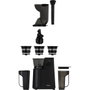 Hkoenig Extractor de jugos extra lento Vitamin+ GSX24, 400 W, 1 L, Negro
