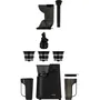 Hkoenig Extractor de jugos extra lento GSX24, 400 W, 1 L - Negro