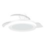 Philips Bliss Ventilador de Techo con Aspas Retráctiles, LED 3 CCT, Blanco / Estrellado, ø106 cm