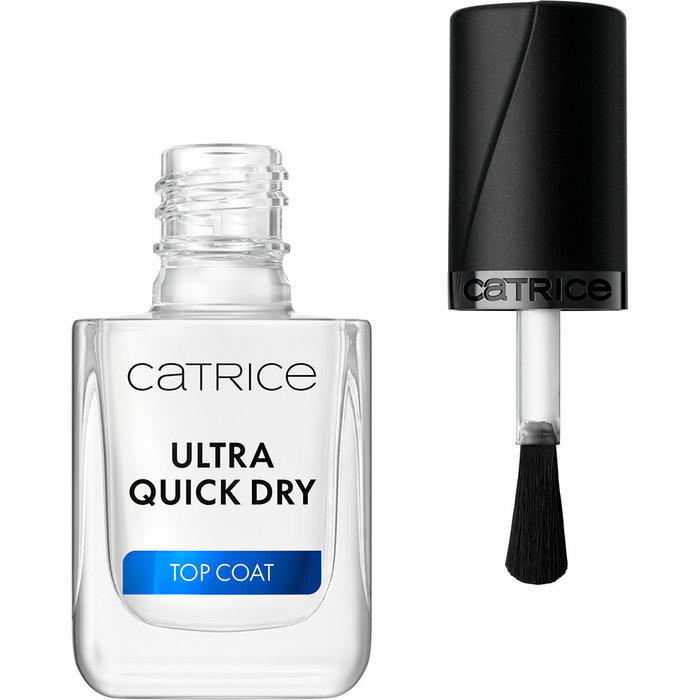 Catrice Top Coat ULTRA QUICK DRY 10,50 ml - Acabado Brillante y Rapido Secado para Manicure Profesional