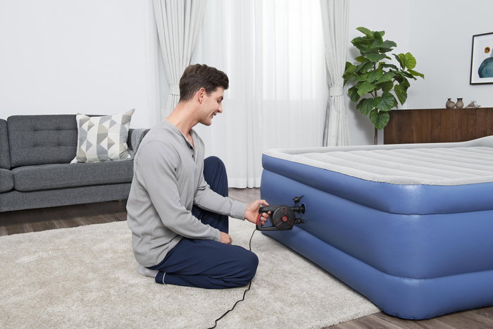 Bestway Hinchador Electrico Enchufe 20,3x12,3x12,4 cm 1100 Litro/Minuto Hinchable y Camping 62258