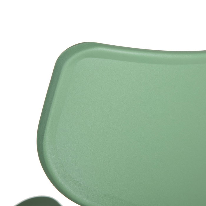 Silla Apilable Verde Menta Polipropileno 47 X 41 X 83,50 cm (Set de 4)