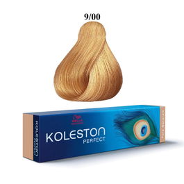 Koleston Perfect, Tinte permanente para el cabello, 9/00 Bright Blonde Natural Intense, 60 ml