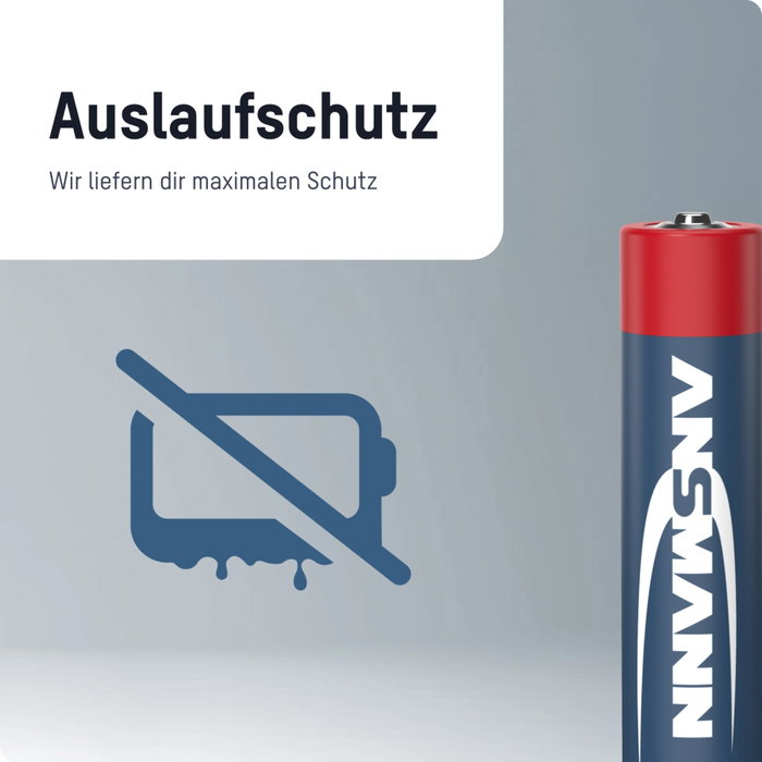 Ansmann Alkaline Micro AAA LR 03 red-line (8 unidades)