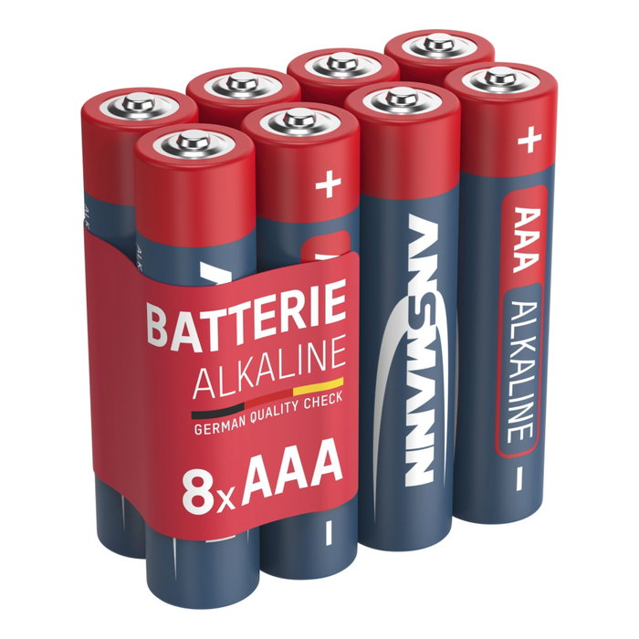 Ansmann Alkaline Micro AAA LR 03 red-line (8 unidades)