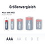 Ansmann Alkaline Micro AAA LR 03 red-line (8 unidades)