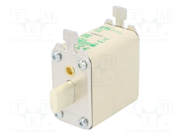 ETI POLAM Fusible NH00 de Cerámica Industrial 125A 690VAC