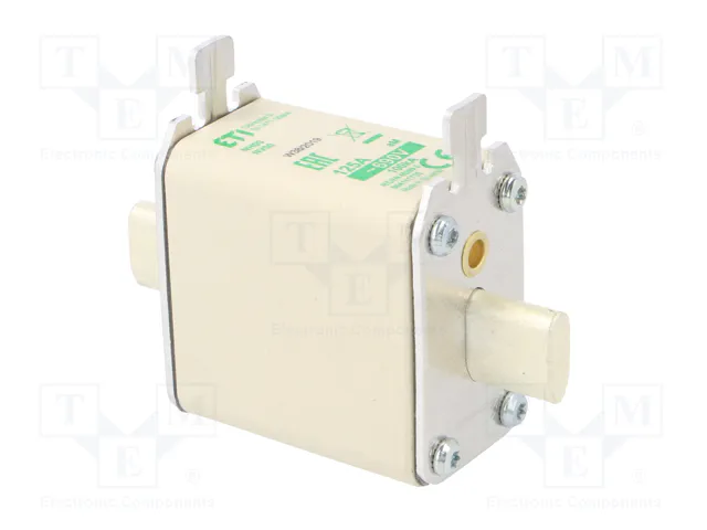 ETI POLAM Fusible NH00 de Cerámica Industrial 125A 690VAC